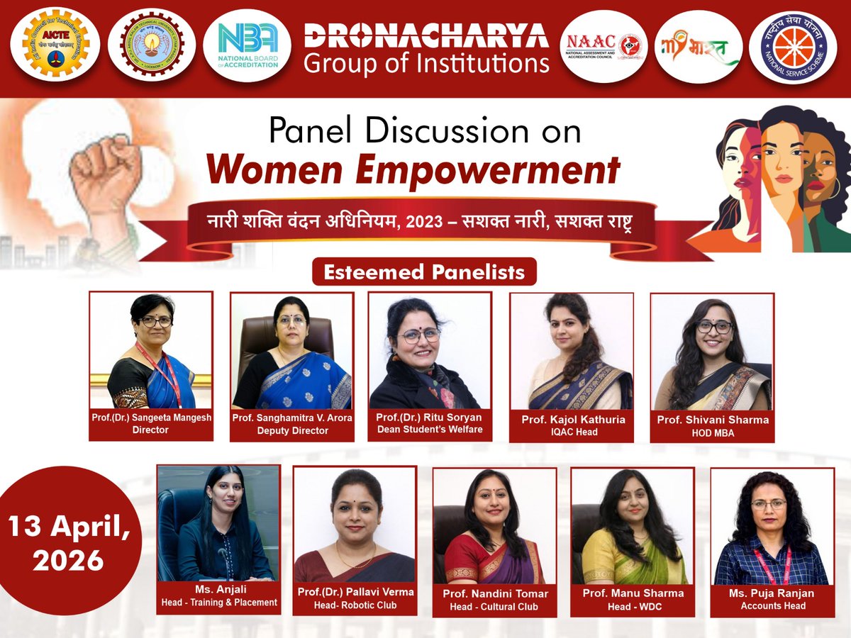 Dronacharya Group of Institutions tweet media