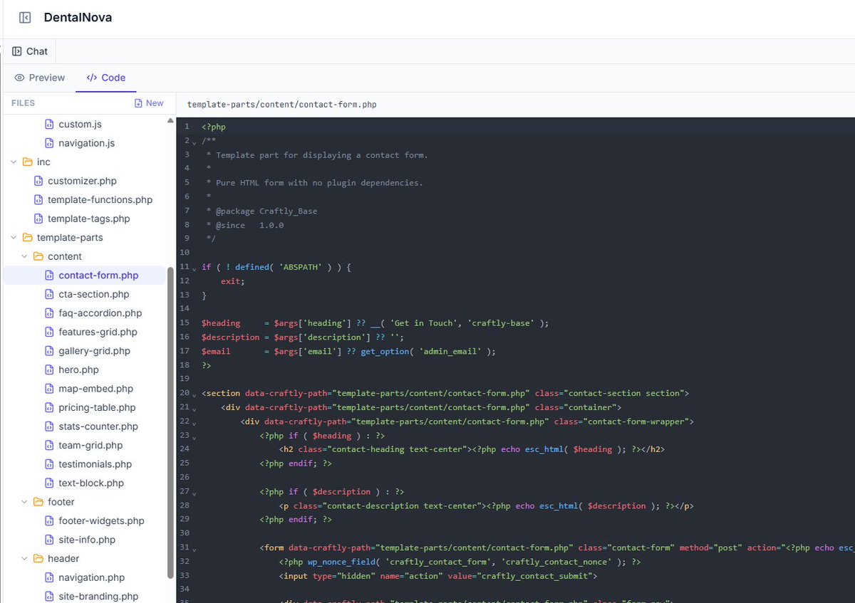 ShvedkoDev's tweet photo. WordPress developers, we didn't forget you.

Generate full themes and content structures instantly.

The best part? Live previews via WASM-powered WP Playground.

No local server. No hosting setup. Just a prompt and a live interactive site in under 60 seconds. 🐘⚡️ https://t.co/8lP493Cs9E