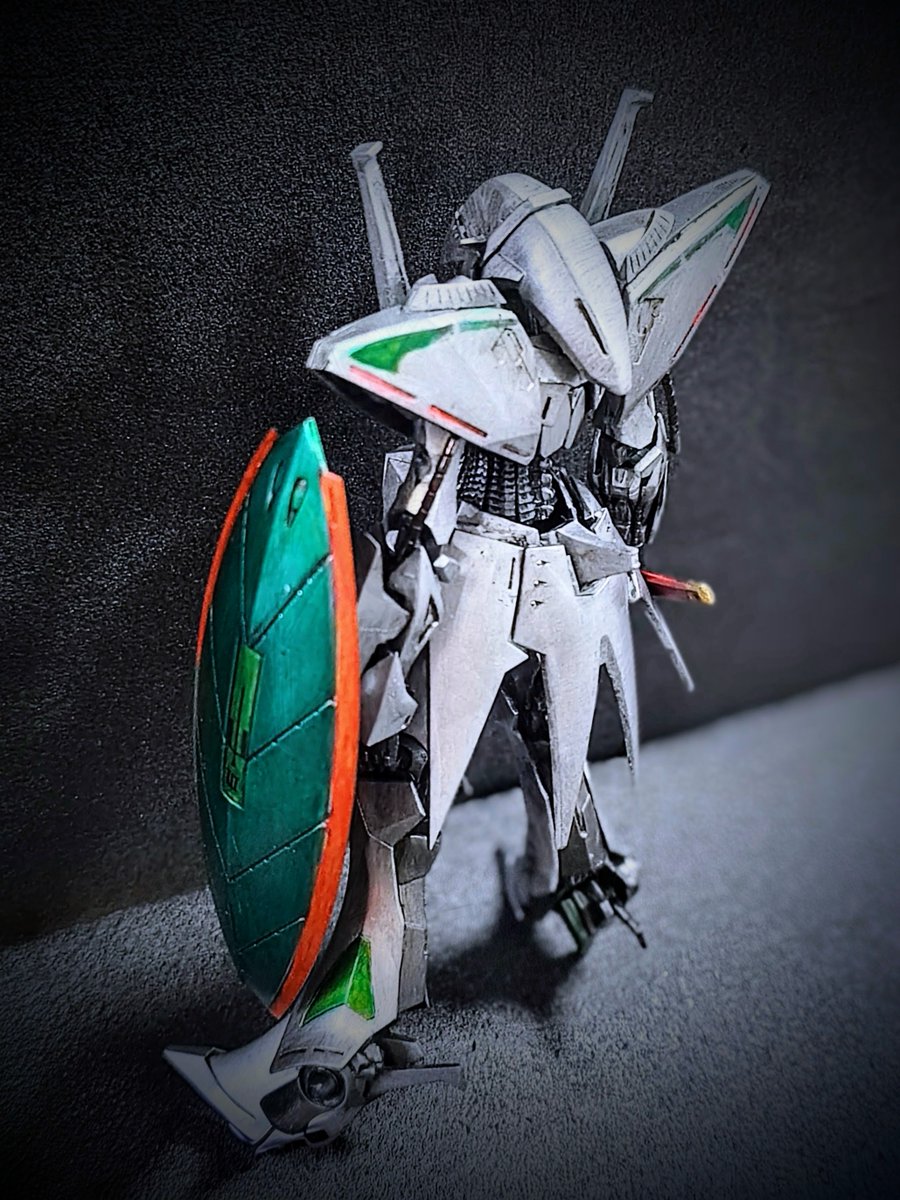 rinkunpapa0327's tweet image. #ファイブスター物語
#fss
#wave
#筆塗り
今年２体目のモータヘッド完成。wave製のエンゲージSR3。