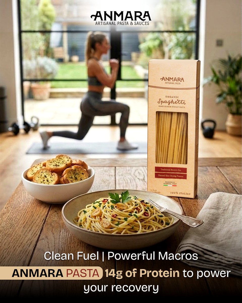 AnmaraIndia's tweet image. Clean fuel. Real performance. 
Anmara Spaghetti, premium durum wheat, bronze-cut texture, made to support your active lifestyle.
anmaraindia.com
#Anmara #AnmaraPasta #CleanFuel #HighProteinPasta #PerformanceNutrition #FitnessFuel #foryourpage #fyp #explorepage #Excellence