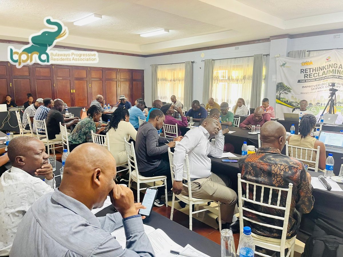 byopra's tweet photo. 🌍 Day 2 of the Annual Residents Summit is now underway in Bulawayo.
Building on the momentum from Day 1, today’s discussions continue to unpack key issues around service delivery, devolution, and strengthening social accountability, with residents’ voices at the centre https://t.co/53Iu42VArR