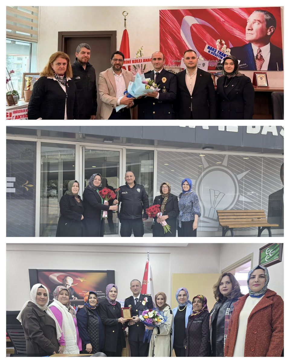 İl Kadın Kolları olarak 31 ilçemizle birlikte Polis Haftası’nda, huzur ve güvenliğimizin teminatı olan kahraman polislerimizi ziyaret ettik. 

Gece gündüz demeden büyük bir özveriyle görev yapan tüm emniyet mensuplarımıza teşekkür ediyor, görevlerinde kolaylıklar diliyoruz.💙