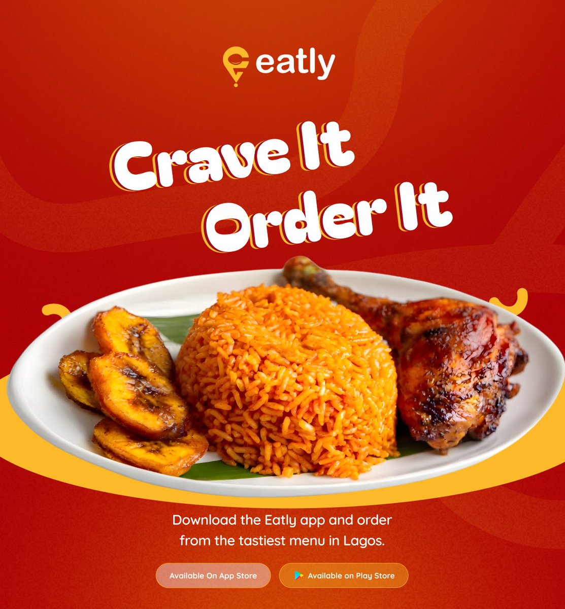Eatlyio's tweet image. When you’re hungry, timing matters 🍛

Fresh, hot meals delivered right when you need them.

Download Eatly.

#Eatlyng #FoodDelivery #NaijaFood #LagosEats #FoodCravings