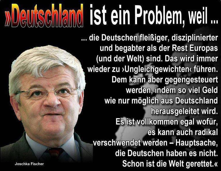 Freiheizstatue's tweet photo. Niemand will ertragen / dulden, dass es noch länger 80 Mio. Deutsche gibt. #WeltRetten
Nicht unsere Nachbarn = Weltmarktkonkurrenten, nicht Russland, nicht die USA, nicht Rotchina, nicht Afrika, nicht die Levante, nicht Asien.
"Deutschland verrecke" bedeutet, dass die Deutschen baldmöglichst alle verrecken sollen.