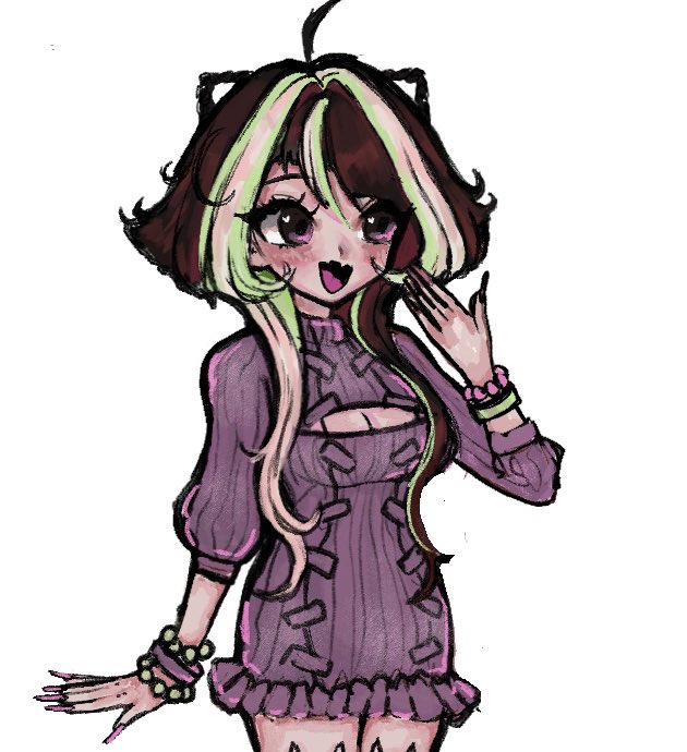 celestiru_'s tweet photo. Character design process for my OC: Clementine- with the finished sprite from my game build a lover- #oc #illustration #artist #gamedev https://t.co/5L2x1bF3B4