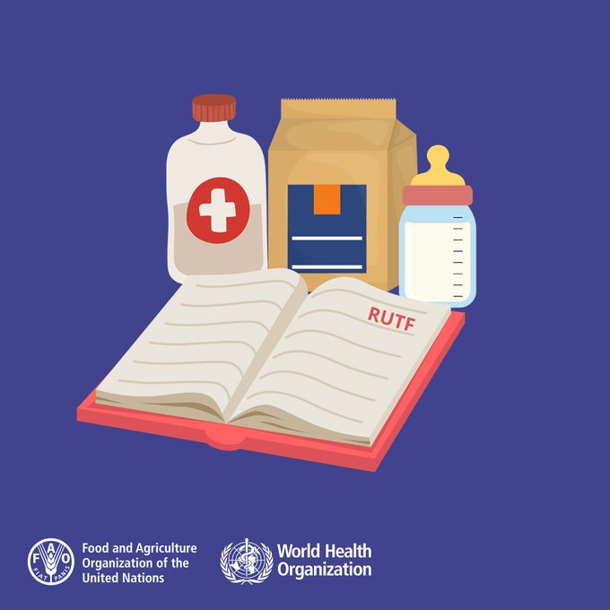 FAOWHOCodex's tweet image. 🤔 | How do you name or categorize life-saving paste❓ Is it a food❓ Is it a medicine❓

👉 The Codex guidelines on Ready-to-Use Therapeutic Food is an important breakthrough.

➕ℹ️➡️ bit.ly/CodexRUTF

#FoodSafety | #Codex