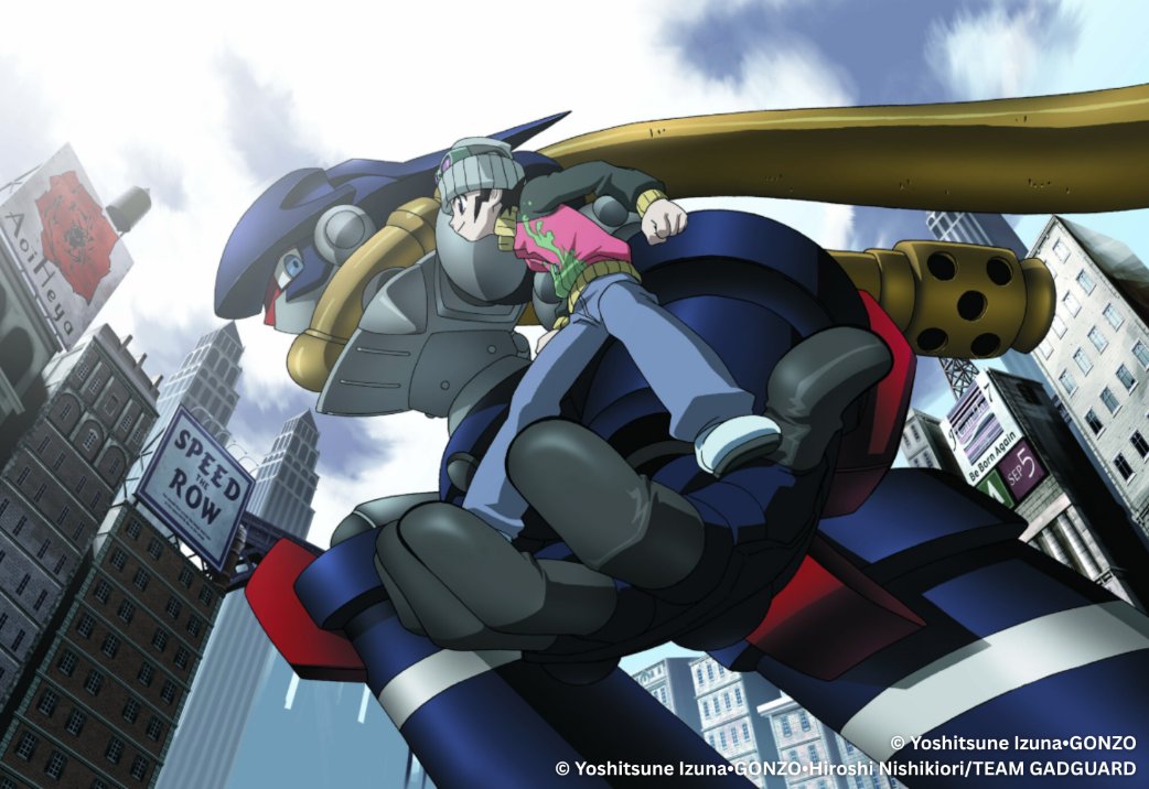 GonzoAnimeIntl's tweet photo. Tomorrow is the 23rd birthday of #GadGuard!
Hajiki's struggling to get by on the streets if Night Town, where everyone's fighting for the same thing: the Gad. If you've got a Gad, you've got the power of a robotic Techode at your disposal. And if you've got a Techode - you've got a chance. Hajiki's about to find out just how much life can change when machine and man form an incredible bond.
#Anime #Birthday #Rewatch