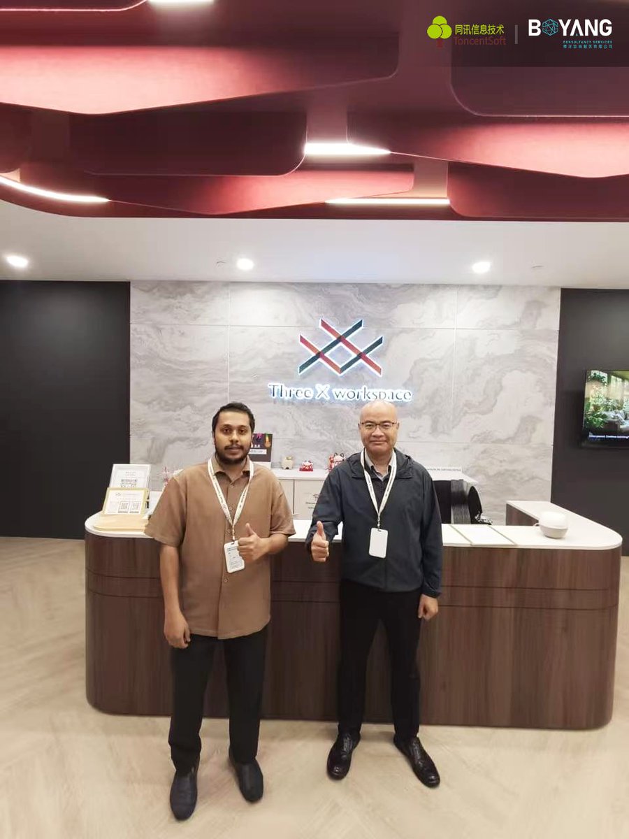 BYCSHK's tweet image. Swags of our new office in #KualaLampure! 😎

Our website for more information and contact details:
MY: boyancs.my
HK: boyangcs.com
#BYCS #NewOffice #HongKong #China #Malaysia