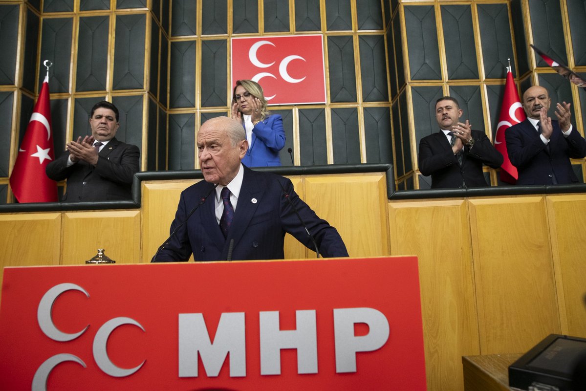 Genel Başkanımız Sayın Devlet BAHÇELİ <a href="/dbdevletbahceli/">Devlet Bahçeli</a> TBMM Grup toplantımızı gerçekleştirdi. 
14.04.2026