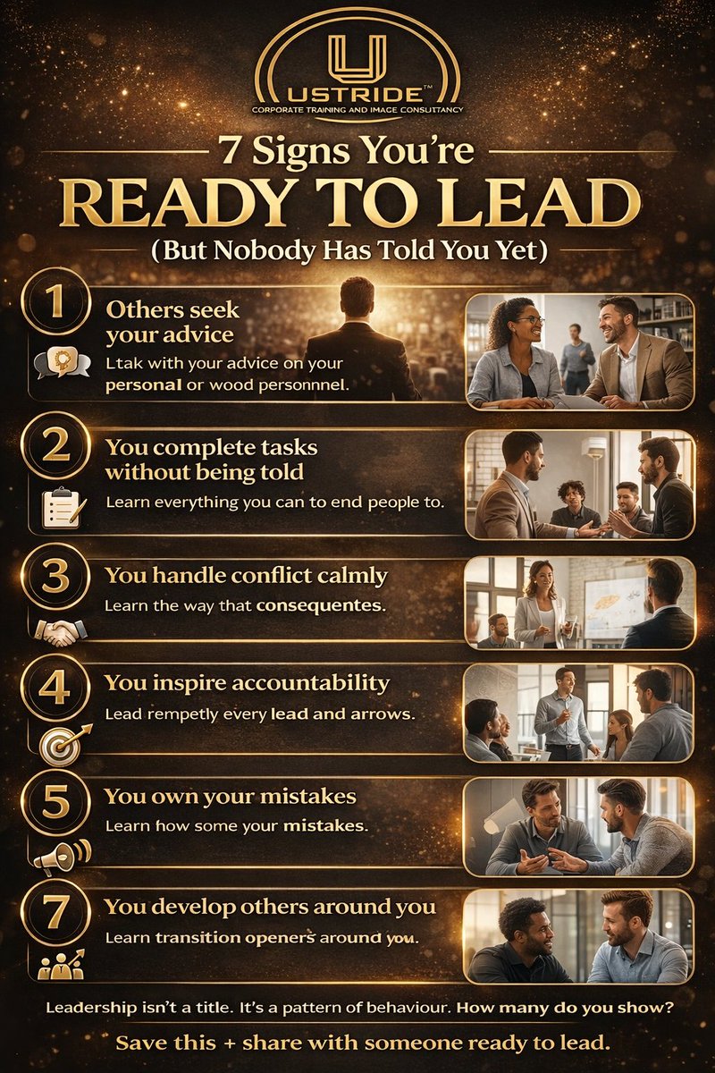 Ustride Corporate Training and Image Consultancy tweet media