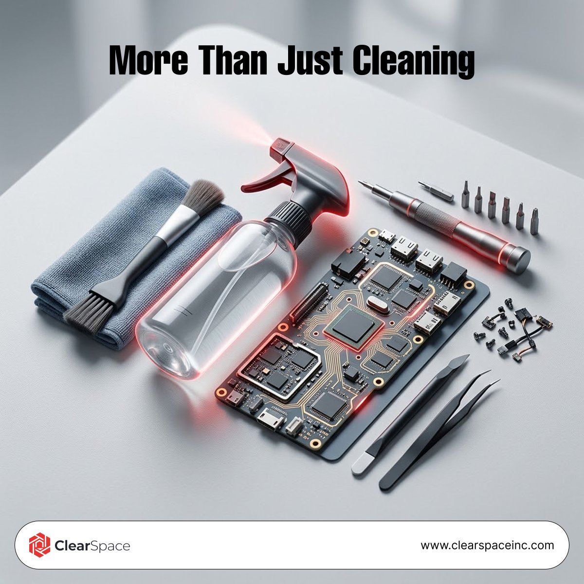 clearspaceinc's tweet photo. Cleaning is just the start.

True care means maintenance, repairs, and attention to every detail.

ClearSpace brings it all together — one seamless experience.

Because your space deserves more.

#ClearSpace #CompleteCare https://t.co/fJ4KQIsEqb