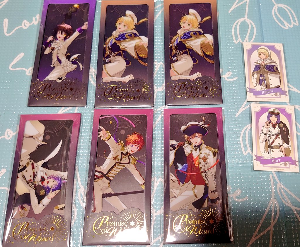 交換譲渡】まほやく 魔法使いの約束 中文版1周年 pvc カード 白まほ