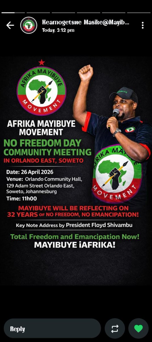 Patrick General Sindane tweet media