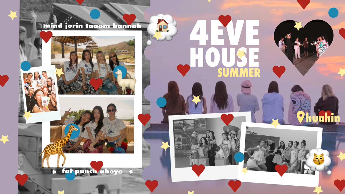 💭 4eve house , 🏡⭐️

, #4EVEhouseSummer #4EVE 🩷