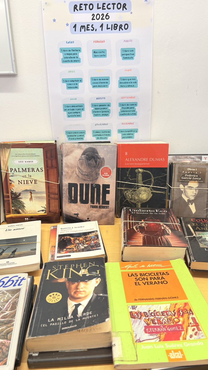 casaconchas's tweet photo. A estas alturas ya podemos preguntar cómo lleváis el #retolector del mes de abril.
Por si no lo recordáis,es un libro adaptado al cine o la televisión.
Y como es habitual, hemos preparado una selección de libros y sus correspondientes adaptaciones.
Os apetece venir a por ello? https://t.co/NRyvKpZiP2