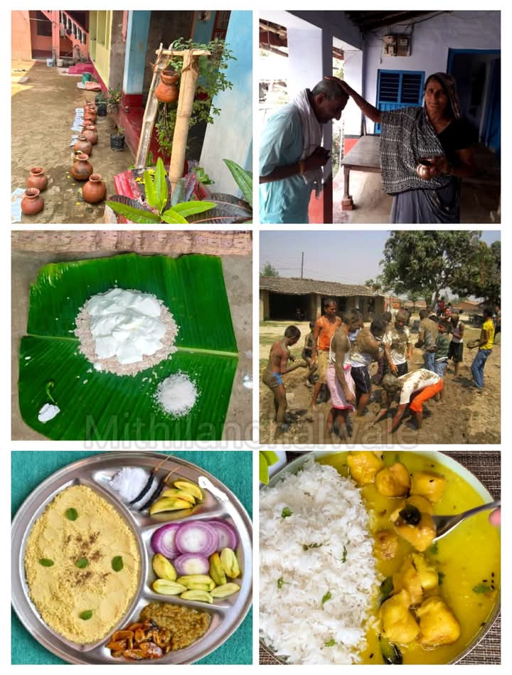 prabhakar099's tweet photo. समस्त मिथिलावासी केर मिथिला नववर्ष आ #जुड़_शीतल पाबनिक हार्दिक शुभकामना🙏
सदिखन शीतल आ स्वस्थ रहबाक कामना करैत छी।

#jursital #mithilanchalvlogs #mithilanchal_wale #mithilanchal #mithilaculture #mithilarituals #maithilians #mithila #jursital https://t.co/mLnNgy5da7