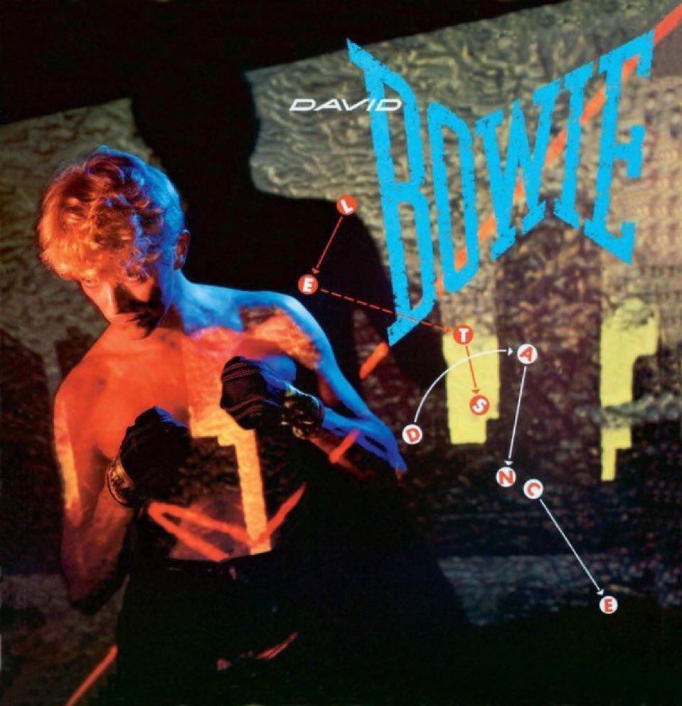 David Bowie released his fifteenth studio album “Let’s Dance” on this day in 1983. Produced by Bowie and Niles Rodgers, it would feature Stevie Ray Vaughan on lead guitar.

Thoughts?
Favourite tracks?
#DavidBowie