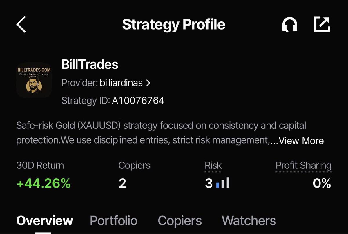 billtradess's tweet photo. 🔥 BILLTRADES RESULTS UPDATE 🔥  

+44.26% in the last 30 days 📈  

Consistency. Discipline. Risk Control.  
That’s the game.  

Strategy: XAUUSD (Gold)  
Risk Level: Controlled (3/5)  
Focus: Capital Protection & Steady Growth  

This is not luck. This is execution.  

If you’re tired of guessing the market and want to follow a structured system that actually delivers…  

👇 Join here & start copying:  
https://t.co/UVMtvVQgxU  

⚠️ Limited spots – keep it small, keep it profitable.

#xauusd #VantageMarket