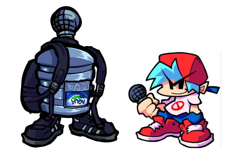 Whenever I see big shoes, I feel like drawing something like this