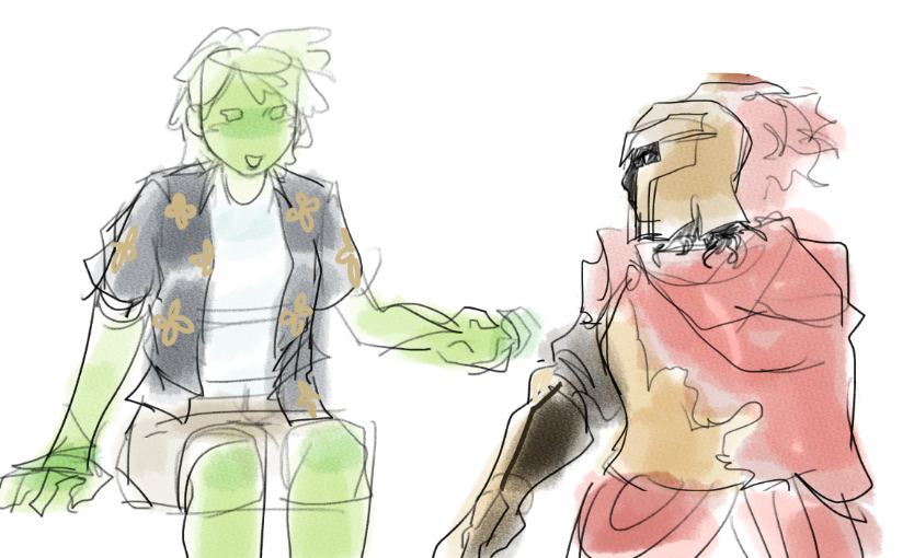 serpiobscura's tweet photo. rip to my genshin art, I'll get back to it soon but 500 slimeknight yuris are consuming my every waking moment and if I don't expel it I DIE... here are my first yuri doodles
#slimeknightyuri https://t.co/eKad0BcvBC