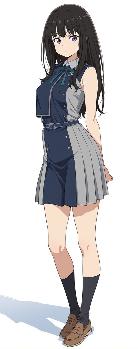 Leivonens's tweet image. 井ノ上たきな｜Inoue Takina 
リコリコ 
SFW illustration 
Lycoris Recoil