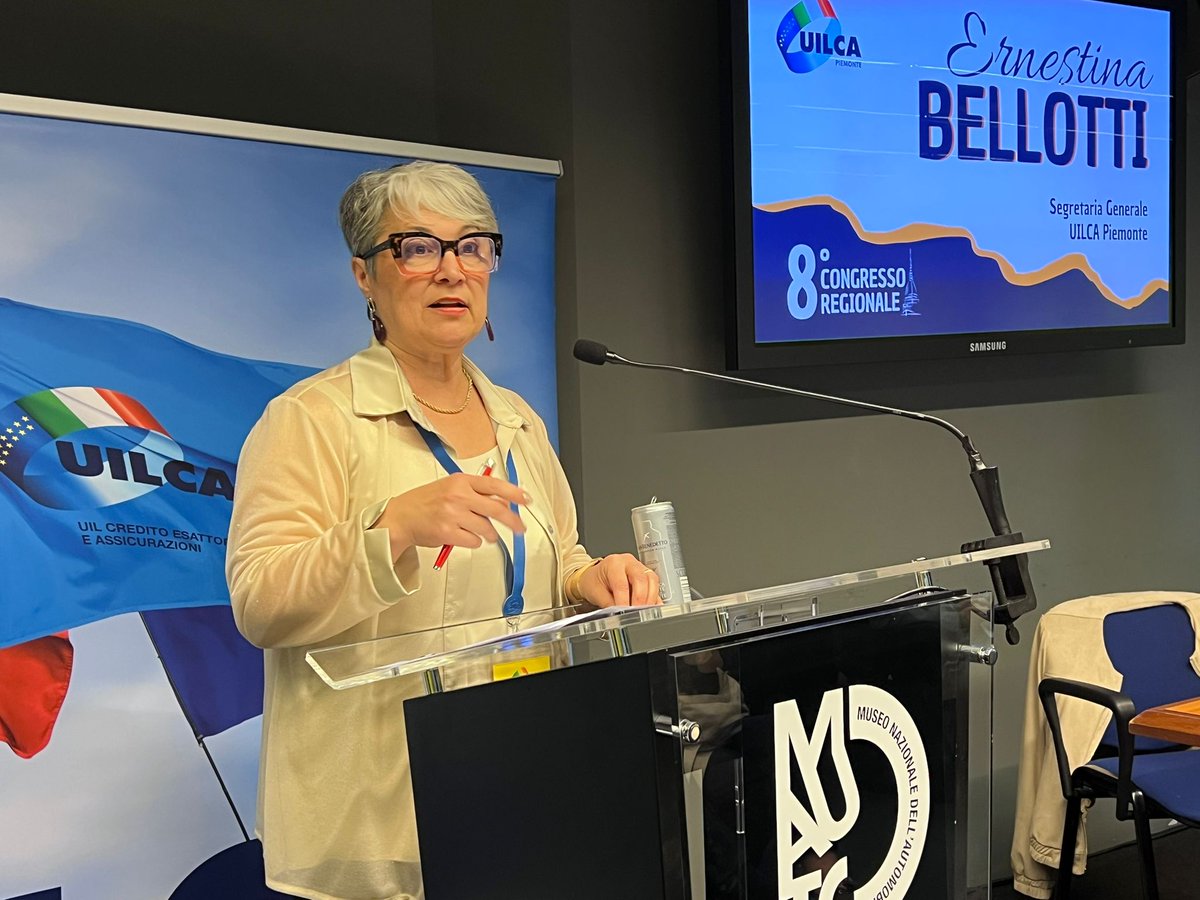 UilPiemonte's tweet photo. Oggi, Torino, si è riunito l’VIII Congresso regionale della UILCA Piemonte, con la partecipazione del Segretario Generale Nazionale Fulvio Furlan e del Segretario Generale della UIL Piemonte Gianni Cortese.
Ernestina Bellotti è stata confermata alla guida della UILCA Piemonte. https://t.co/ueAhrYX2aB