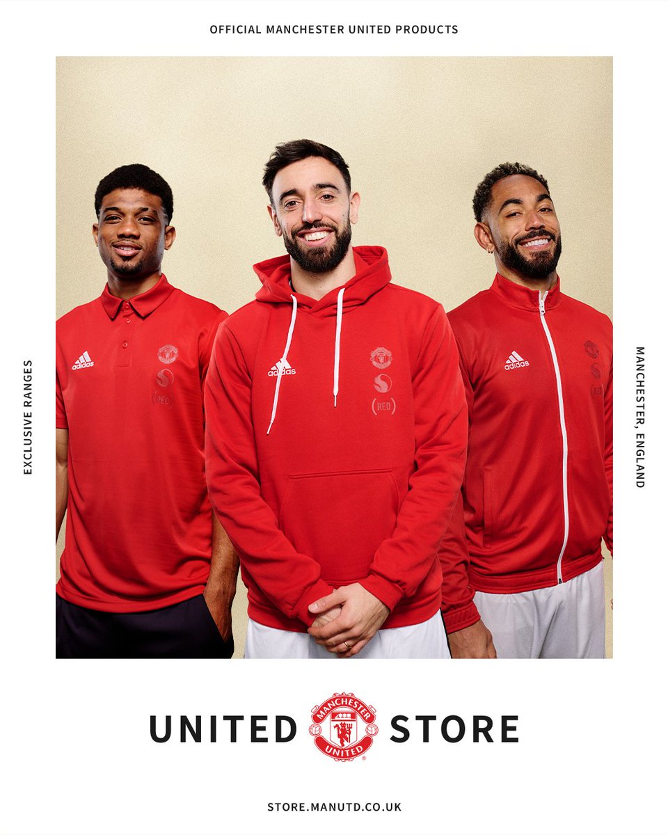 ManUtd's tweet photo. Introducing the @Snapdragon #RED4LIFE collection โค๏ธ