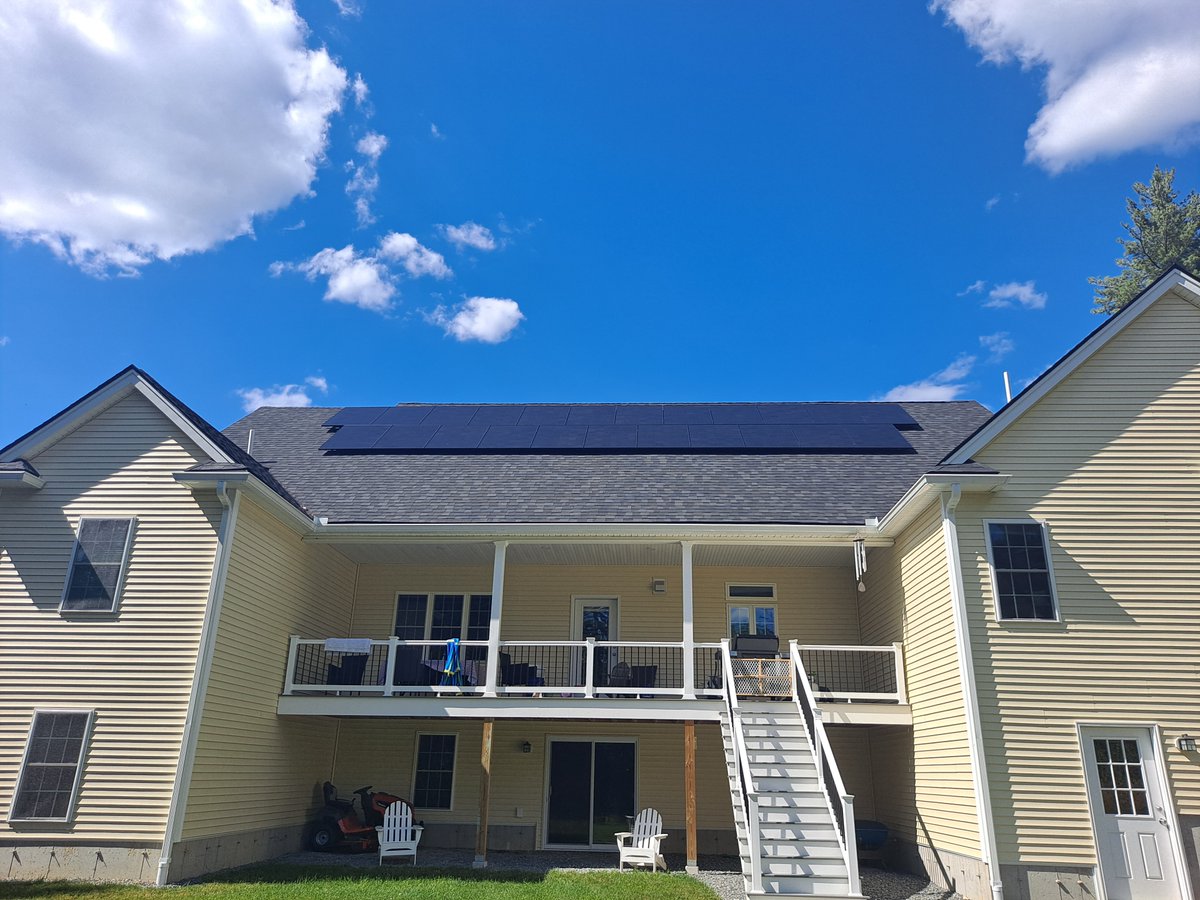 Bloomberg: "Electric Fury" over soaring bills is real. 📉

MA rates are ~60% higher than the US average. 💸 We’re helping Townsend homeowners fight back with solar—like this 23-panel rear-roof install. ☀️🏠

Stop renting your power. Own it. ⚡️

#Solar #MA #Townsend #energycosts