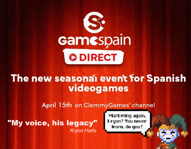 KryonHarts's tweet photo. I'm incredibly proud to share the screen with so much Spanish talent at tomorrow's GameSpain Direct.

You might already know the story behind Alonitaire, why I rescued this Solitaire roguelite code 10 years after my friend Antonio passed away. But tomorrow is the first time you'll hear me tell it on video, in my own voice.

It's a bit scary to put myself out there like this. I hope you tune in to support all the amazing devs. Links👇

April 15th at 17.00 CET

#Alonitaire #GameSpain #IndieDev