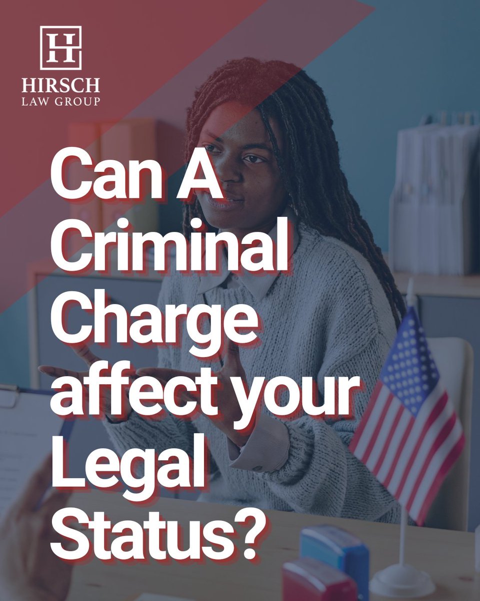 HirschLawGroup's tweet photo. For non-citizens, a criminal record is more than a legal hurdle—it's a threat to your residency. Our team understands how these two worlds collide. https://t.co/2FeRR6JDtu