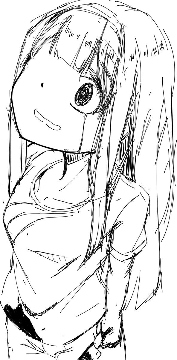 こういうぐるぐる目もかわいい 