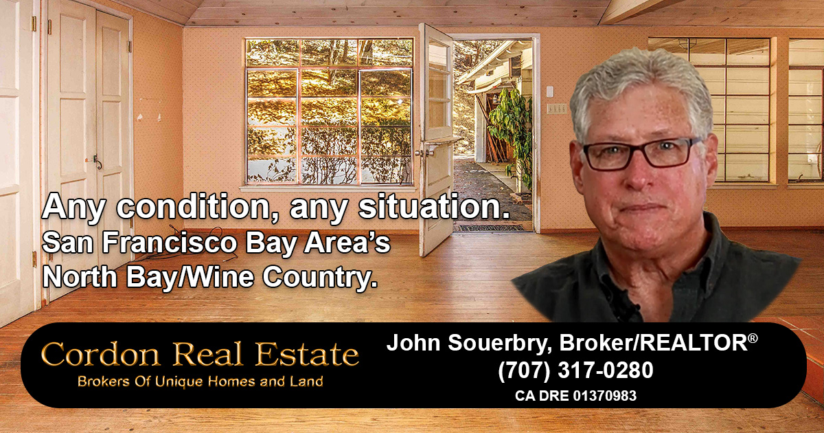 CalBrokerJohn's tweet photo. Home sellers - we'll sell your property in any condition, any situation. We only list on the open market, where multiple buyers see your property and improve the potential for attracting competitive offers. Cordon Real Estate (CA DRE 01370983). https//cordonrealestate.com https://t.co/MQ23IP4csr