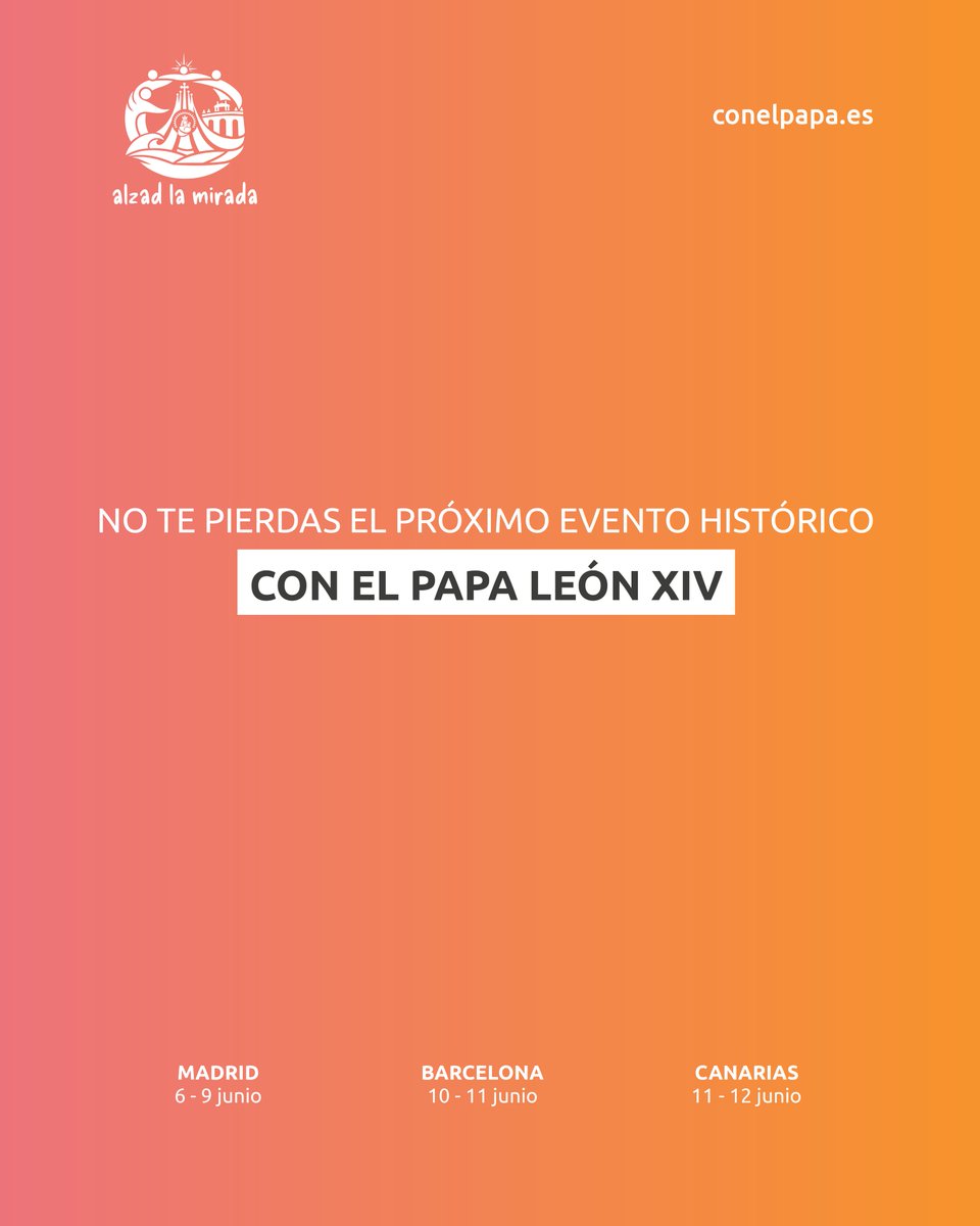 Con el Papa tweet media