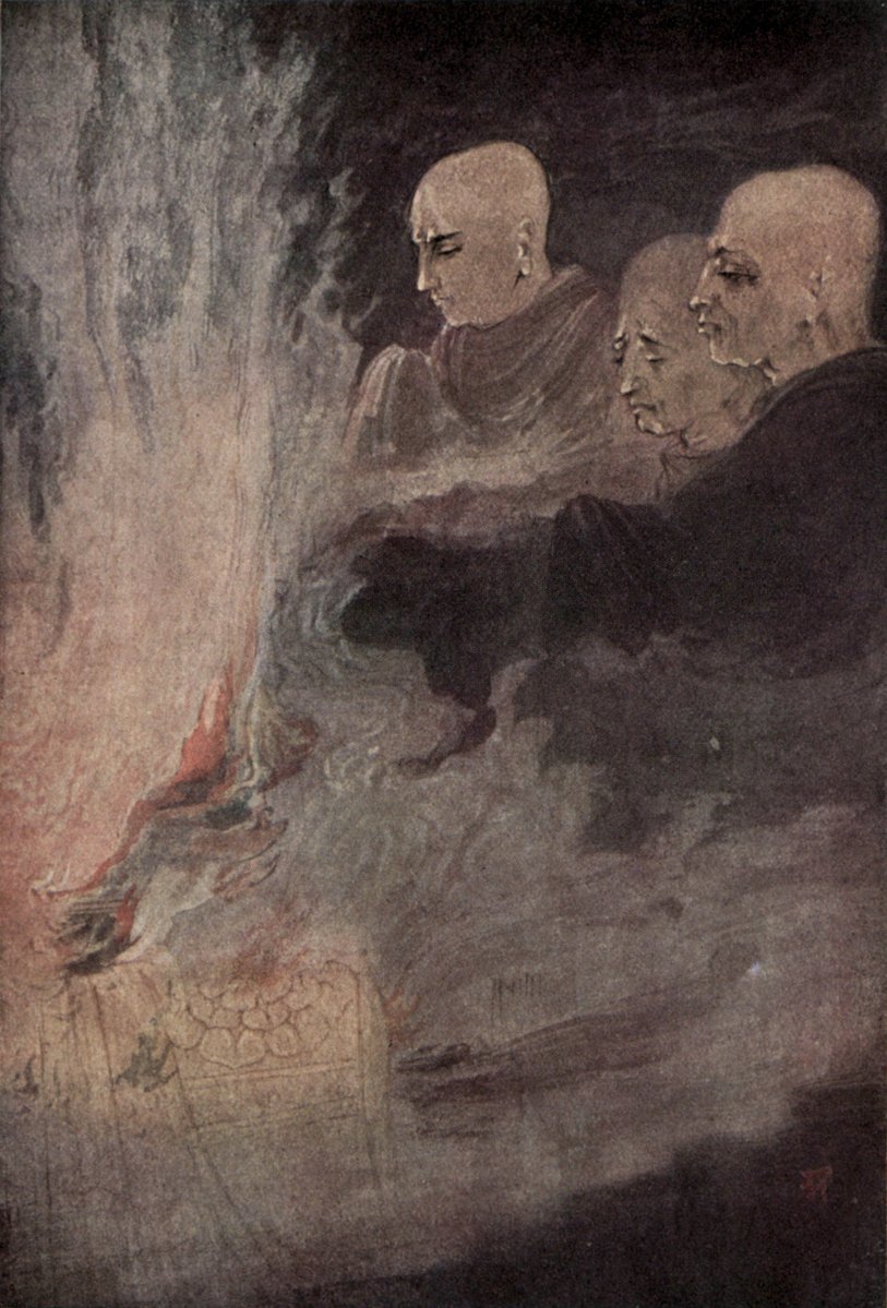 Paintings of the Buddha, by Abanindranath Tagore

from: Myths of the Hindus and Buddhists (1914)