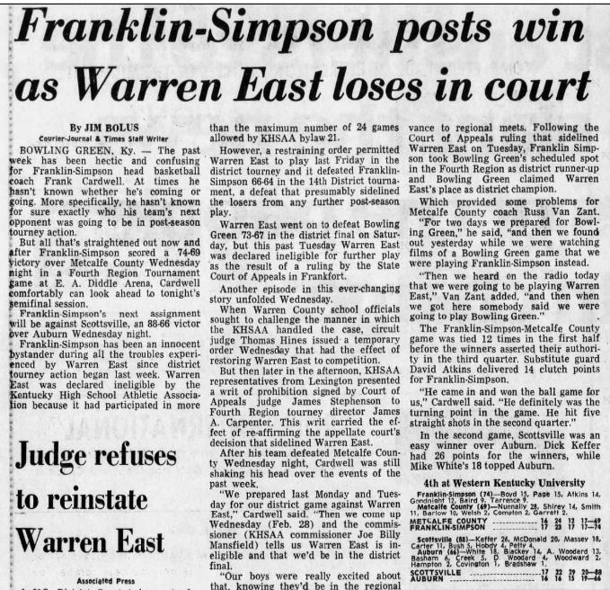 Kentucky High School Sports History tweet media