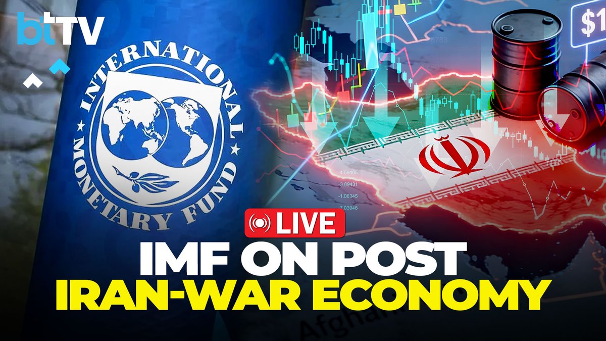business_today's tweet photo. LIVE: IMF Launches April 2026 Global Financial Stability Report | Financial Risks, Market Stability

Watch LIVE: https://t.co/Mn2wu9Vy2s | #BusinessToday #IMF #GFSR #IMF2026 #GlobalEconomy #FinancialMarkets #EconomicOutlook https://t.co/l9cA8b947f