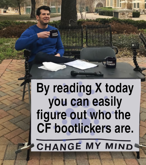 PetStake's tweet image. Poderoso caballero es Don Dinero, my friends 😿

It pains me to see so many brilliant people supporting these bureaucrats.
#CardanoCommunity #Cardano #ADA