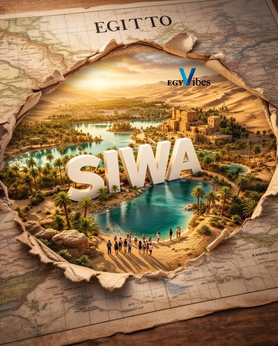 egyvibes's tweet photo. Siwa Oasis might be the most magical place in Egypt.
Salt lakes. Palm oasis. Sahara dunes.
No crowds, just pure atmosphere.
See how to visit Siwa 👉 https://t.co/BFoartb2In
#siwa #egypttravel #deserttrip #egyvibes https://t.co/QoCuVV3NmK