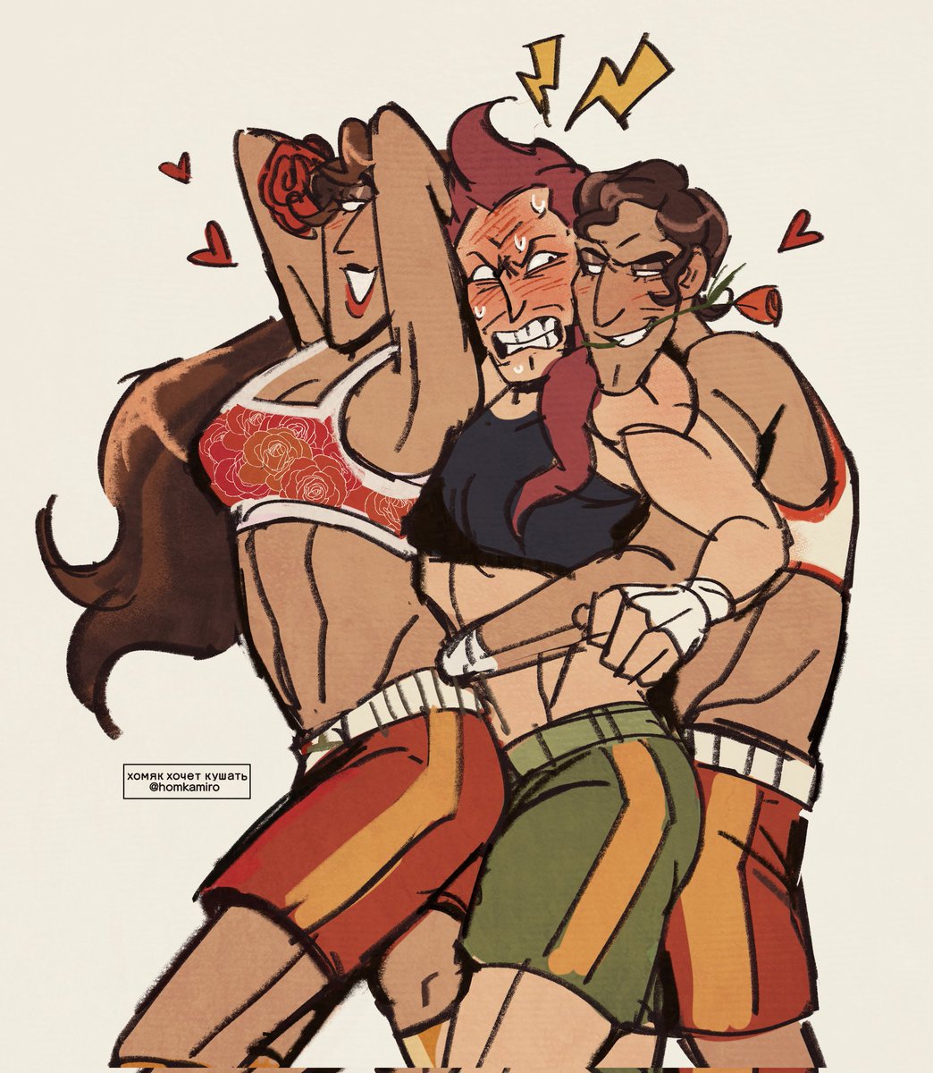 homkamiro6291's tweet image. She is punching me until I out

#punchout #roseclover