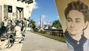 El 14 de abril de 1869 Ana Betancourt de Mora, patriota pionera de las luchas de las mujeres cubanas por su emancipación, en Guáimaro, sede de la Asamblea Constituyente de la República en Armas, proclama la redención de las cubanas.  #Cuba #MujeresEnRevolución