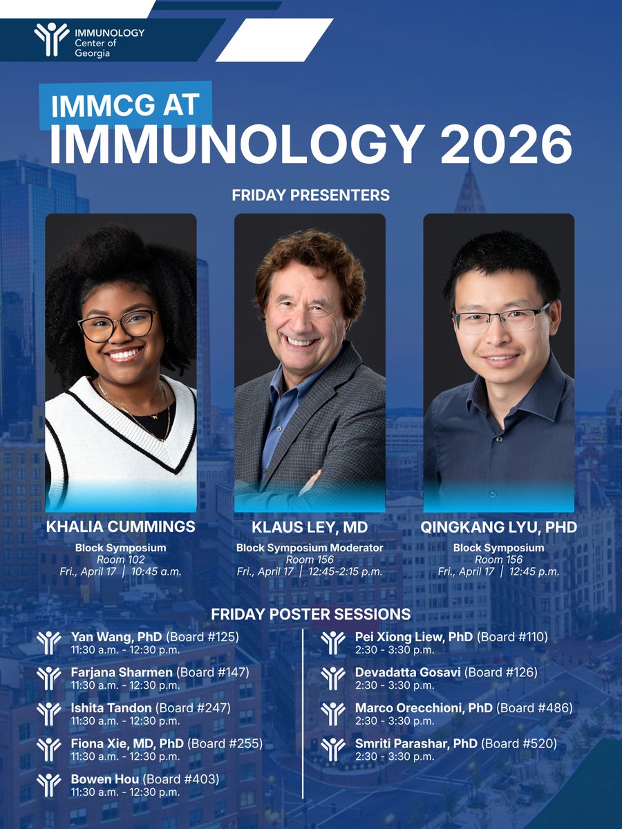 Immunology Center of Georgia at Augusta University tweet media