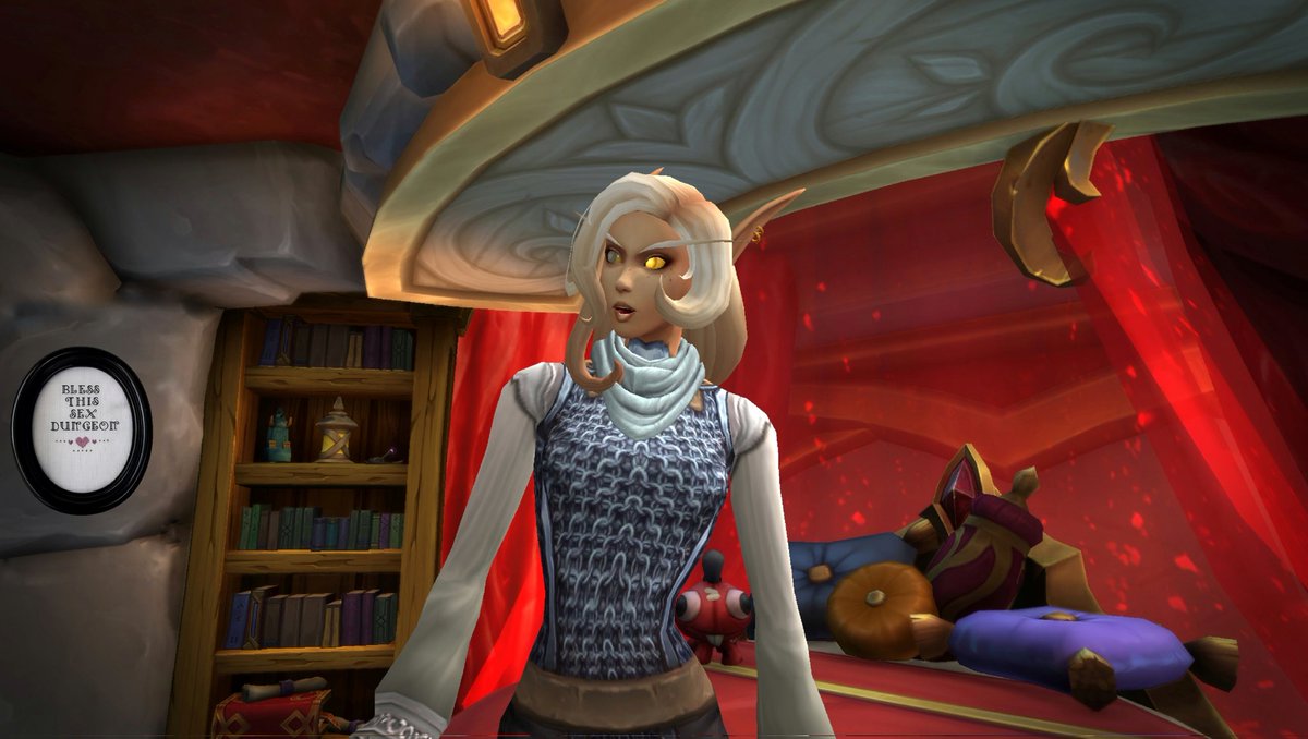 ɪᴛ ᴡᴀs ᴀᴛ ᴛʜᴀᴛ ᴄʀᴜᴄɪᴀʟ ᴍᴏᴍᴇɴᴛ, ᴍɪᴅ-ᴘʜᴏᴛᴏsʜᴏᴏᴛ, ᴛʜᴀᴛ ɪsᴏʟᴅᴇ ʀᴇᴀʟɪᴢᴇᴅ sʜᴇ ʜᴀᴅ ꜰᴏʀɢᴏᴛᴛᴇɴ ᴛᴏ ᴛᴀᴋᴇ ᴅᴏᴡɴ ᴀ ʀᴀᴛʜᴇʀ… ᴅᴇʟɪᴄᴀᴛᴇ ᴘɪᴇᴄᴇ ᴏꜰ ᴅᴇᴄᴏʀᴀᴛɪᴏɴ.
#worldofwarcraft #Midnight #wowhousing