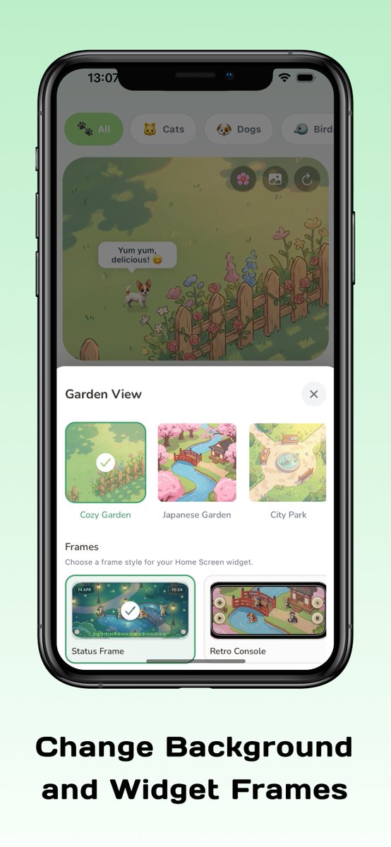 bartwocuk's tweet photo. new app is live!!! 🚀

aiming for $1k/mrr by year end via aso &amp; tiktok.

added my dog "Buddy". having him chill on my dynamic island &amp; widget while i code is a solid flex ✌️

(link below 👇) https://t.co/TbpyHZj3Ym