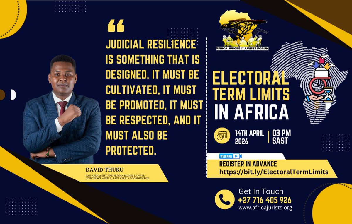 Africa Judges & Jurists Forum tweet media