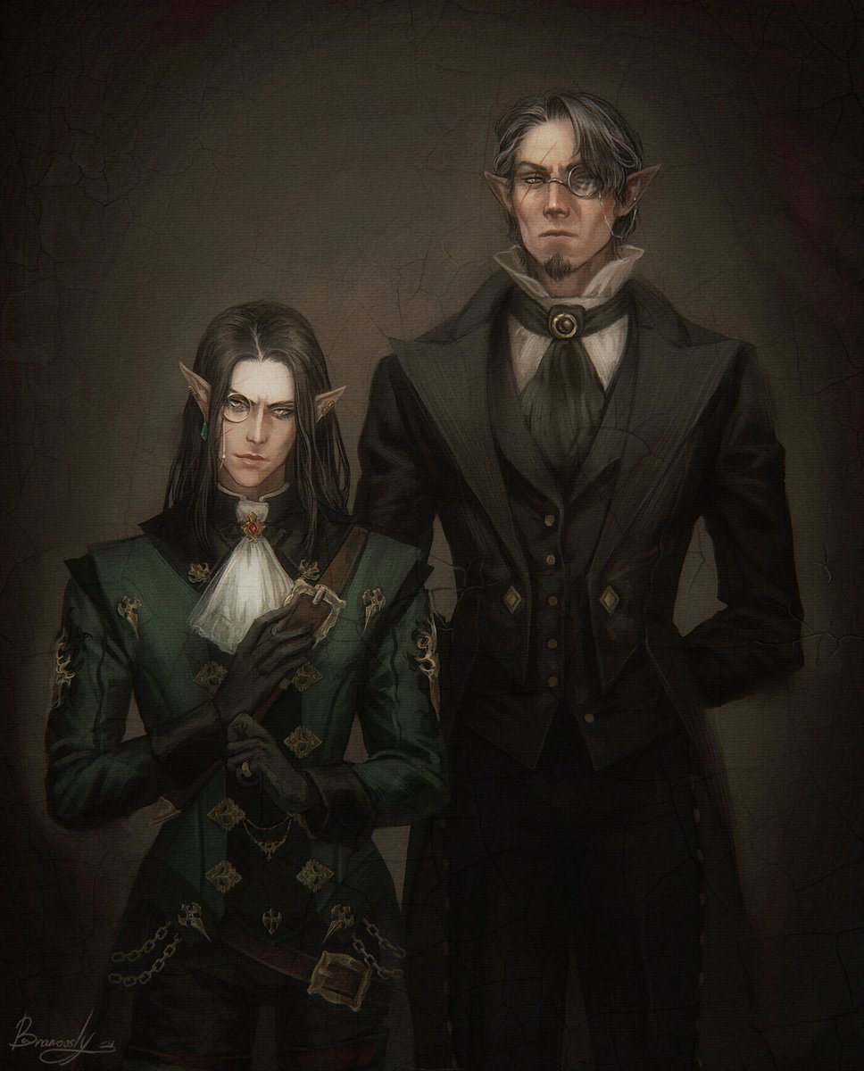 GlassSqueezer's tweet image. 🍁#PortfolioDay   
I'm Lanceval, a fantasy illustrator. Most of the time I work on commissions, and in my free time I draw my OCs