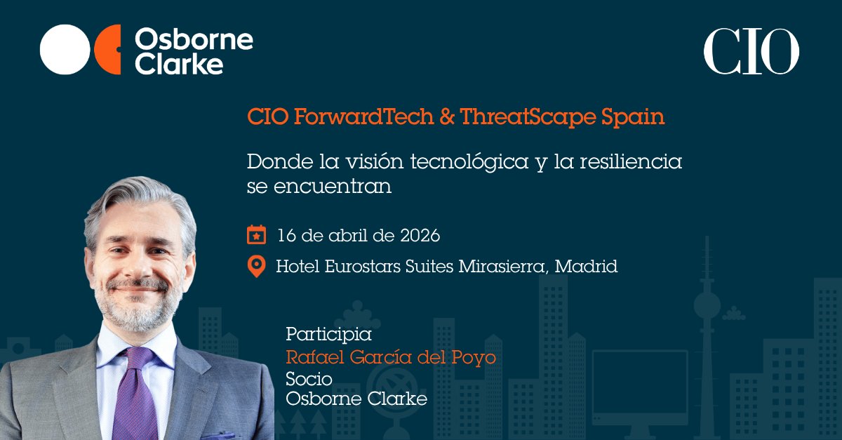 Osborne Clarke Spain tweet media