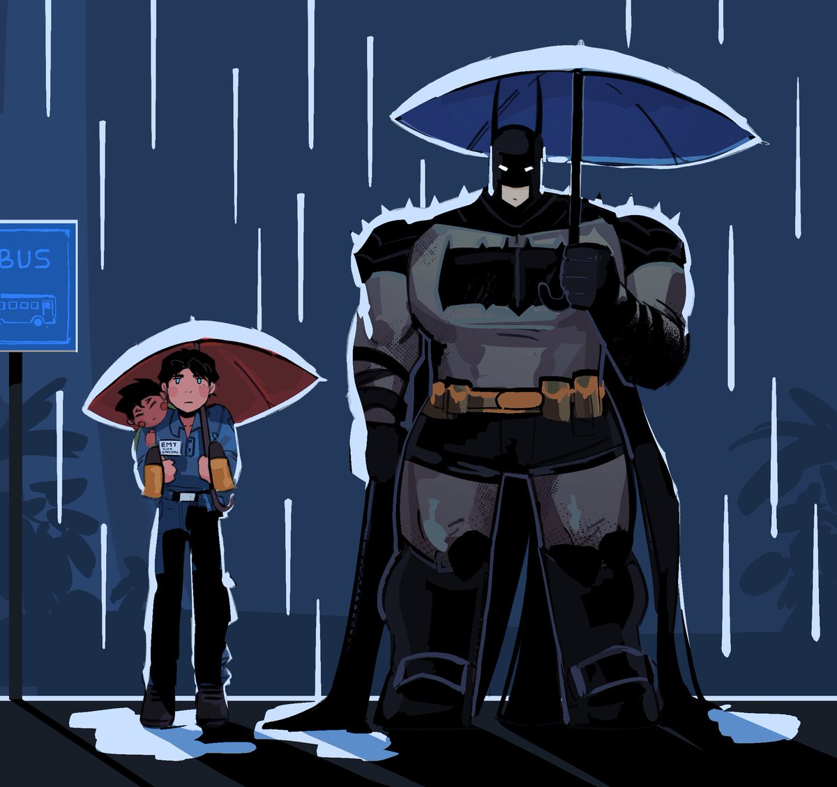 Do you know the film?

#brucewayne #dickgrayson #damianwayne #absolutebatman