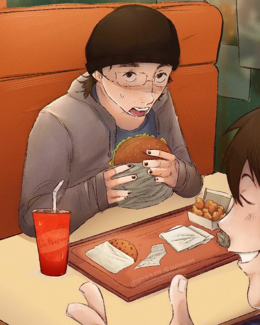 DeathyLife's tweet photo. 🍔
.
.
.
.
#skins #skinsuk #sidskins #tonyskins #fanart #art https://t.co/Gvz2p8Wcmd
