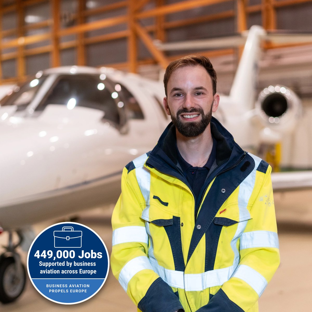 GAMA_Eur's tweet image. Almost half a million jobs in Europe are supported by the General Aviation industry. You can be part of it with a position from our jobs board at: gama.aero/opportunities-…

#BusinessAviation #EuropeanAviation #EuropeanEconomy #EU