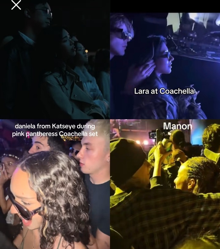 -star lucu banget member KATSEYE pada keciduk ngajak pacar pacarnya nonton coachella bareng, kalo megan kayaknya baru putus (?), cuma yoonchae yg ga pernah spill cowonya atau masih jomblo, 5 lainnya dah spill cowo dari lama, kira² yoonchae nnt dpt cowo mana ya 😄